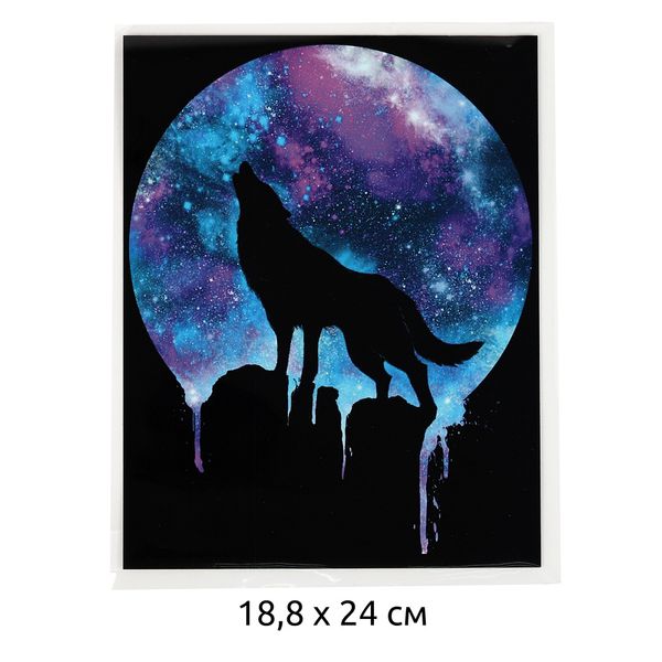 Термотрансфер TY.1293 Волк 18,8х24см, уп.10 шт