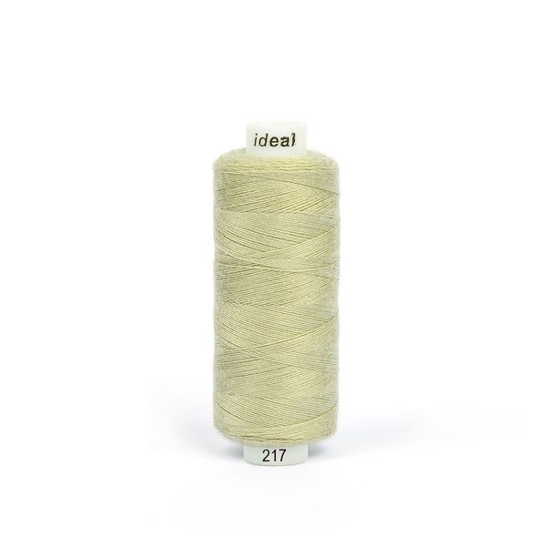 Нитки швейные бытовые Ideal 40/2, 366 м / 10 кат., 217 серый