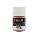 Мика-порошок, слюда Metallic/металлик "Sparkling Powder" 3 гр. Cernit, 400 rouge/красный