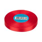 Лента атласная 1-сторонняя 12.0 мм / 33±2 метра, 026 красный, Gamma