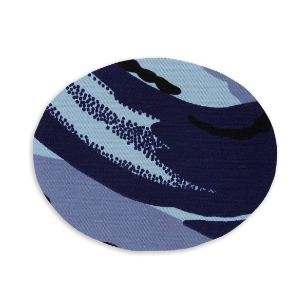 Термоаппликация, овал №1 13х10 см, 2 шт, 1-01-09 т.хаки, Blitz