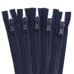 Молния трактор Arta Т8 (8 мм) 2 зам., разъем., 75 см, цв. 044 т.синий, уп.5 шт