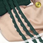 Кружево эластичное (стрейч) 8031 15мм цв.L2063 атлантическая глубина, 50м, Kruzhevo