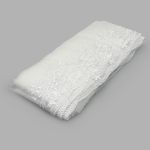 Кружево капроновое широкое 110 мм / 13.71 м, 0574-5001, цв.белый