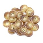 Пуговицы 4 прокола 34L (21мм), (Beige (бежевый)), 24 шт, 615013-1