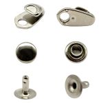 Крючки обувные 19 мм, никель, 20 шт