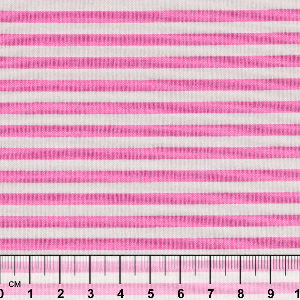 Ткань для пэчворка PEPPY БАБУШКИН СУНДУЧОК ФАСОВКА 100х112 см, 140±5 100% хлопок, БС-28 полоска ярко-розовый, Peppy БАБУШКИН СУНДУЧОК
