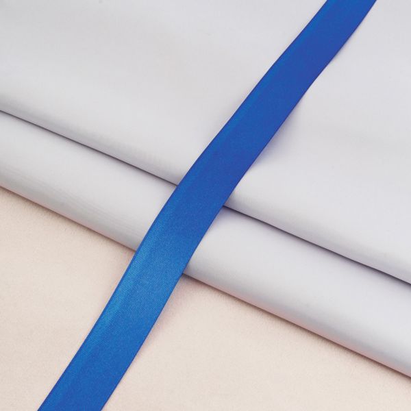 Лента атласная 2-сторонняя 25.0 мм / 22.86±1 метров, C1181 синий, 6102-0013, Globus