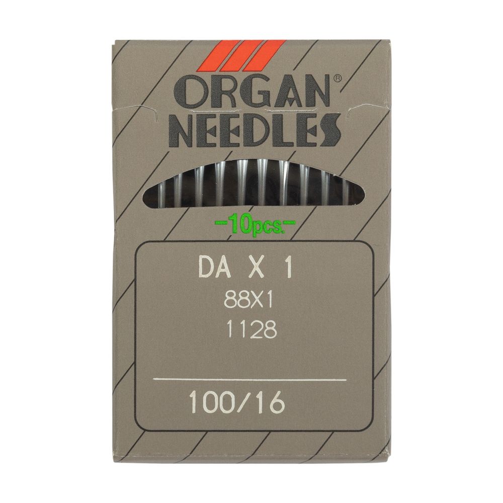 Иглы для промышленных швейных машин Organ DA*1 10 шт, 100