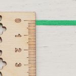 Лента атласная 2-сторонняя 3.0 мм / 100±2 метров, (092 зеленый), Globus