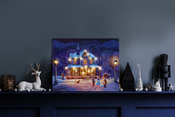 Картина по номерам Фрея PNB/PLDD-179, Предвкушение чуда, (со светодиодами) 50х40 см