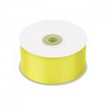 Лента репсовая (в рубчик) 50.0 мм / 22.8±1 метра, 640 желтый, Magic4Hobby