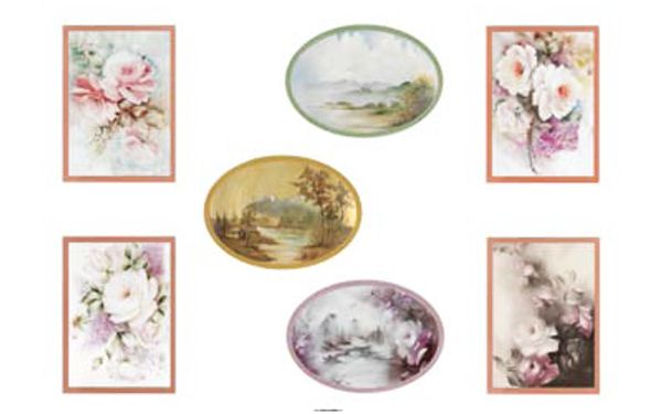 Бумага рисовая Carta di Riso 35х50 см, 10 шт, 91949 Романтика, To-Do