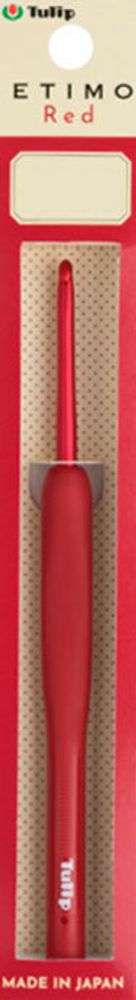 Крючок для вязания с ручкой Tulip Etimo Red 6,5мм, алюминий/пластик, красный, TED-105e /TOS/