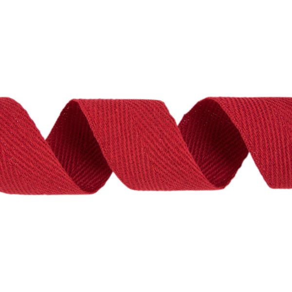 Тесьма (лента) киперная (100% х/б) 30 мм / 25 метров, красный, Gamma С3867Г17