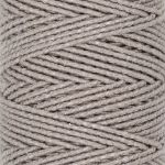 Нитки спандекс ⌀0.6 мм, набор 10 катушек по 25 метров, 368 серый, Gamma ET-10