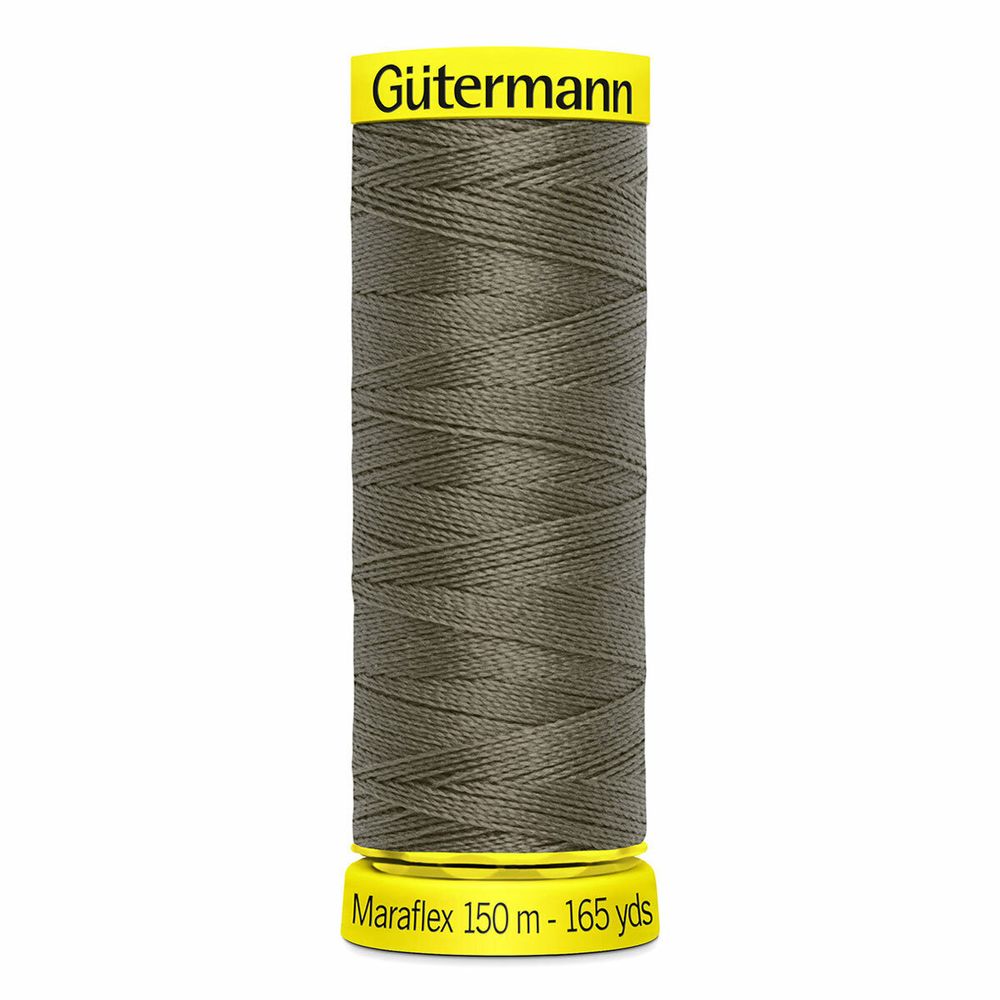 Нитки для трикотажа Gutermann Maraflex, 150м, 676 св.хаки, 5 катушек
