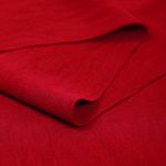 Лен Манго 160 г/м², 150 см / 3 метра, TBY.Mg.18 цв.красный