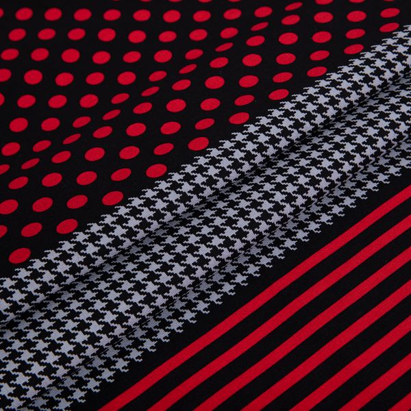 Ткань для пэчворка Peppy Modern Quilt Panel, отрез 60х110 см, 140±3 г/м², 30991-30, Lecien