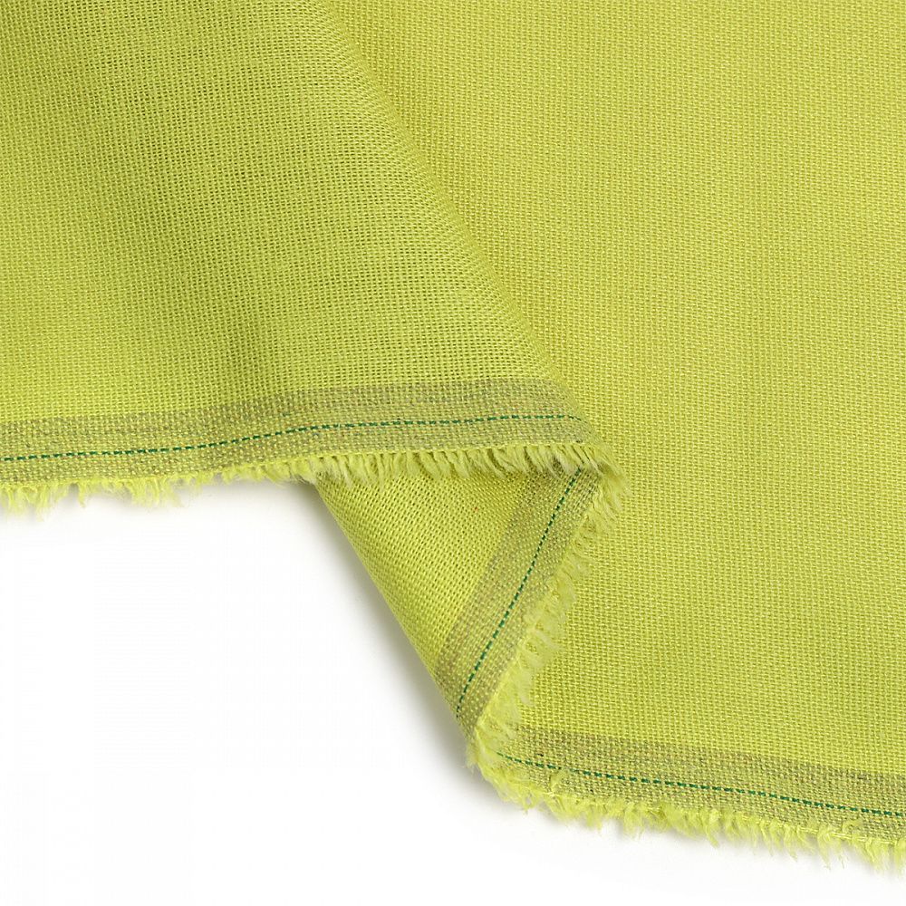 Льняная ткань 185 г/м², шир.140 см / 10 метров, TBY.Li-1004-91, цв.91 лимон /TOS/