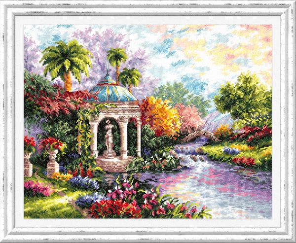 Набор для вышивания нитками Чудесная игла, Царство красоты 40х32 см