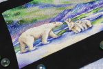 Набор для вышивания нитками МП Студия, На Северном полюсе, 20х26 см