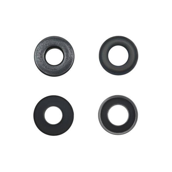 Люверсы металл плоские ⌀_5.5 мм (внутр.), цв.металл, черненый, 64684, 50 шт, BIG