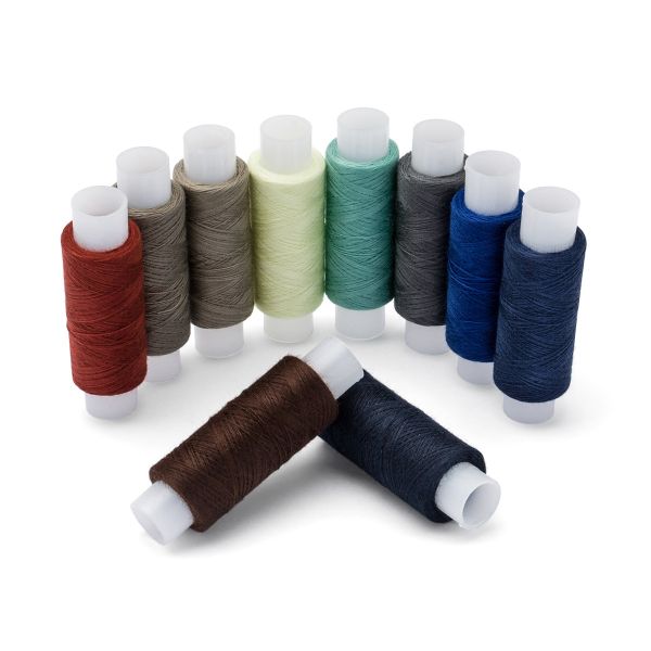 Швейные нитки (набор) 50/2, 10 кат. по 200 метров, ассорти №96, Astra&Craft