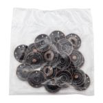 Кнопка пришивная металл ⌀19.0 мм, т.медь, 10 шт