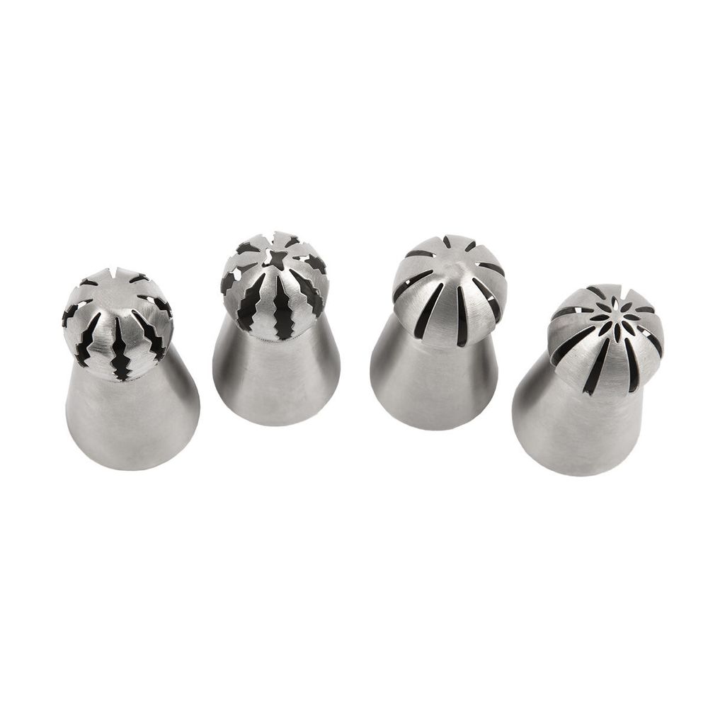 Набор кондитерских насадок металл, 3 шт, металл, S-Chief SHF-0117