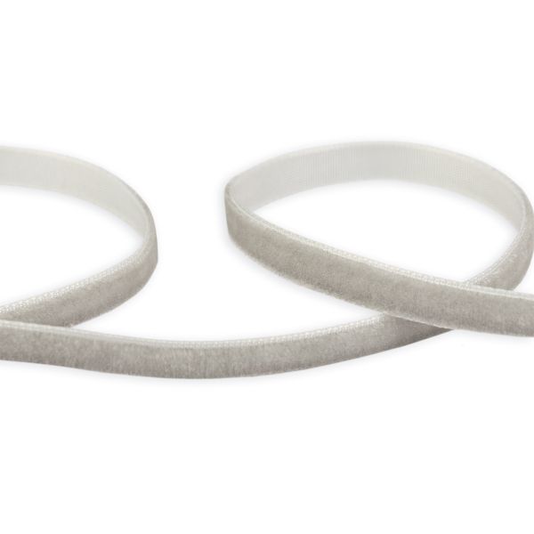 Лента бархатная (тесьма) 12.0 мм / 16.5±1 метра, 139 серый, Blitz VR-12