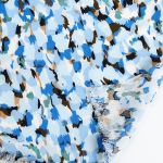 Софт ткань 105 г/м², шир.150 см, в нарезке, M332.4, цв.4 голубой, 5 метров /TOS/