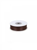 Лента атласная 1-сторонняя 20.0 мм / 22.5±1 метра, 3139 т.коричневый, Magic4Hobby