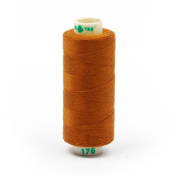 Нитки швейные бытовые Dor Tak 40/2, 366 м / 10 кат., 176 св.коричневый