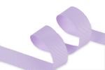 Лента репсовая (в рубчик) с зубчатым краем 25.0 мм / 25±1 метров, 430 св.сиреневый, Gamma PTGR-25
