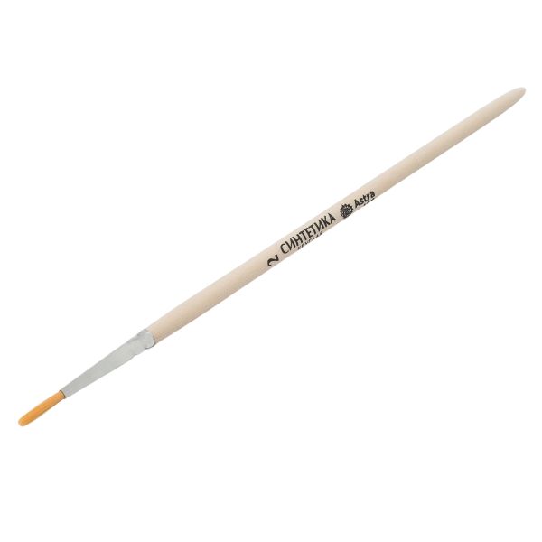 Кисть школьная, синтетика, круглая №2, 10 шт, Astra&Craft