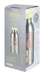 Бутылка металлическая для напитков Silver series 354 мл, желтый 643012SL, Milan