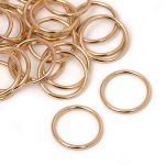 Кольца для купальника металл ⌀18.0 мм, золото, 018E.SW, 100 шт