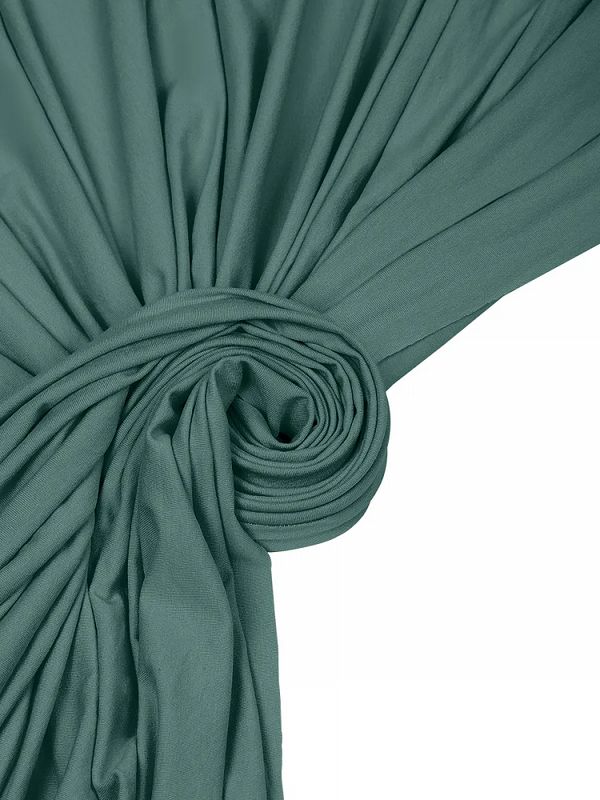 Вискоза трикотажная 240 г/м², 180 см / 1 метр, TBY.023709, полынь