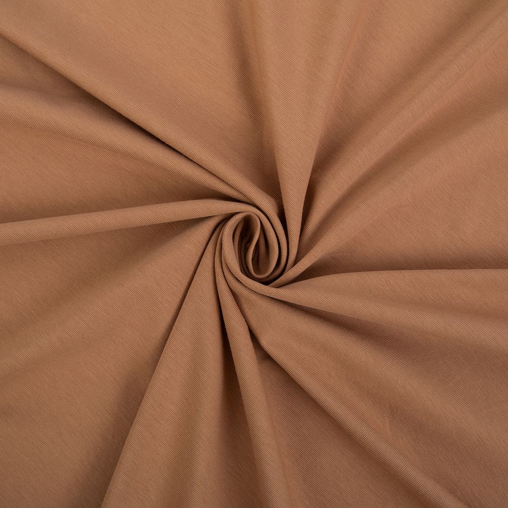 Кулирка 150±5 г/м², 40/1 Comp.Penye FULL LYC, 170 см / 1 метр, 36 т.бежевый/dark beige, Gamma GCM