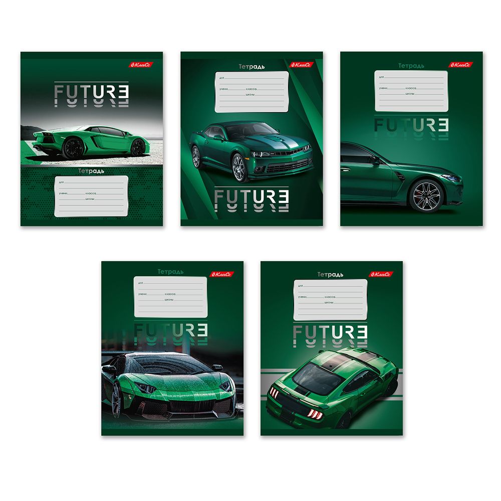 Тетрадь ученическая школьная, выборочный лак, A5+ 24 л. на скобе 65 г/м², белизна 100% 30 шт, клетка, 000373 Зелёная ракета, Светоч 24ТСКд5_4_3_1