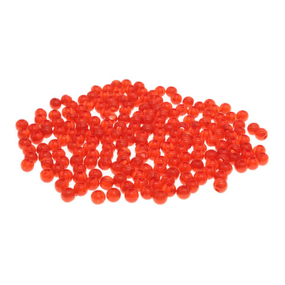Бусины пластик ⌀4 мм, полупрозрачные, 20 г, 600±20 шт, Astra&Craft, AD049 красный