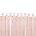 Молния потайная (скрытая) Т3 (3 мм) 1 зам., н/раз., 50 см, св. персик, 31305 / 50, 10 шт