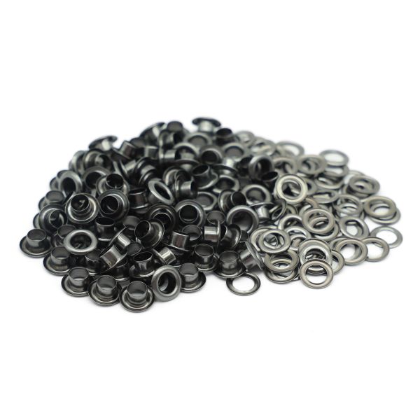 Люверсы металл ⌀_4.0 мм (внутр.), чер.никель, 100 шт, S090810, BIG