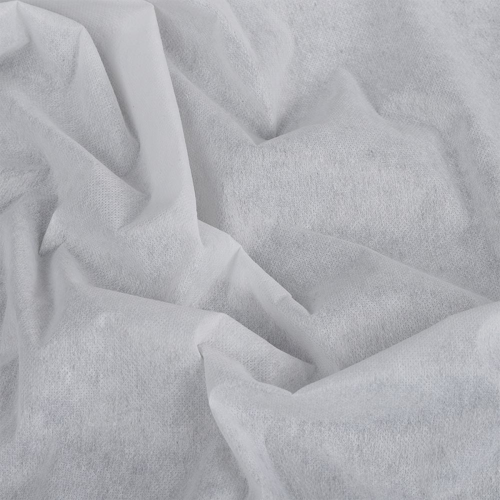 Флизелин клеевой точечный 50 г/м², 150 см / 100 метров, белый 6050W, Ideal