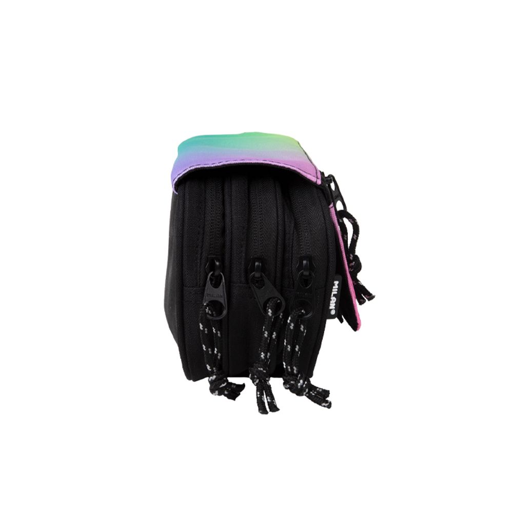 Пенал на 4-х молниях 24*13*10 см, 08149SN, Milan 08149SN