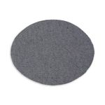 Термоаппликация, овал №1 13х10 см, 2 шт, 1-01-04 серый, Blitz