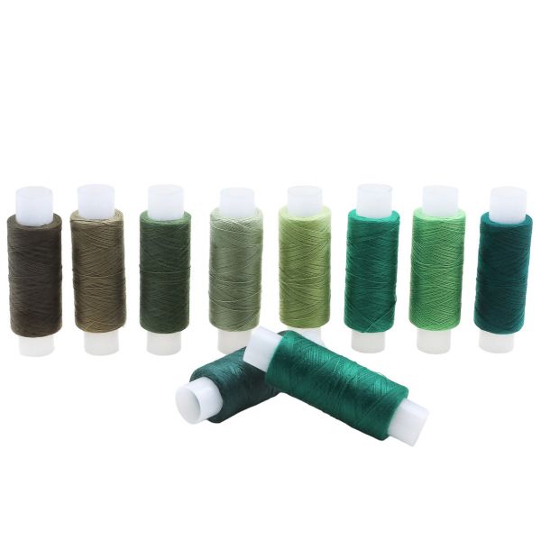 Швейные нитки (набор) 50/2, 10 кат. по 200 метров, ассорти №27, Astra&Craft