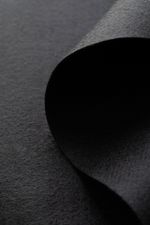 Фетр листовой мягкий 1.0 мм, 33х53 см, RN31 черный, Gamma FKR10-33/53