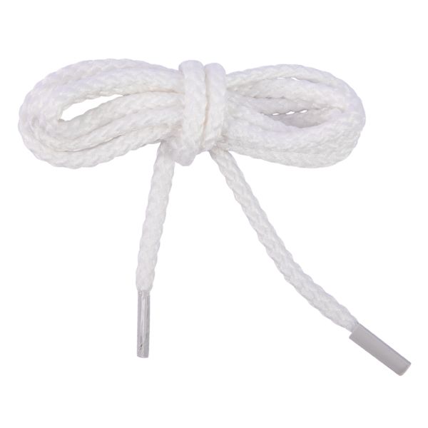 Шнурки для обуви т.1 60 см, 25 п белый, Gamma 4с35